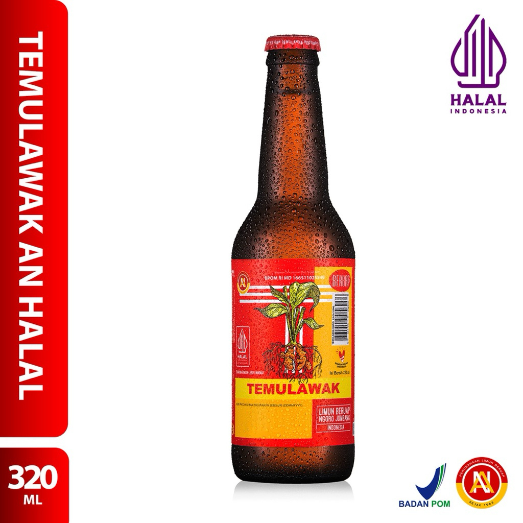 

Temulawak | Non Alkohol | HALAL | 1Botol |