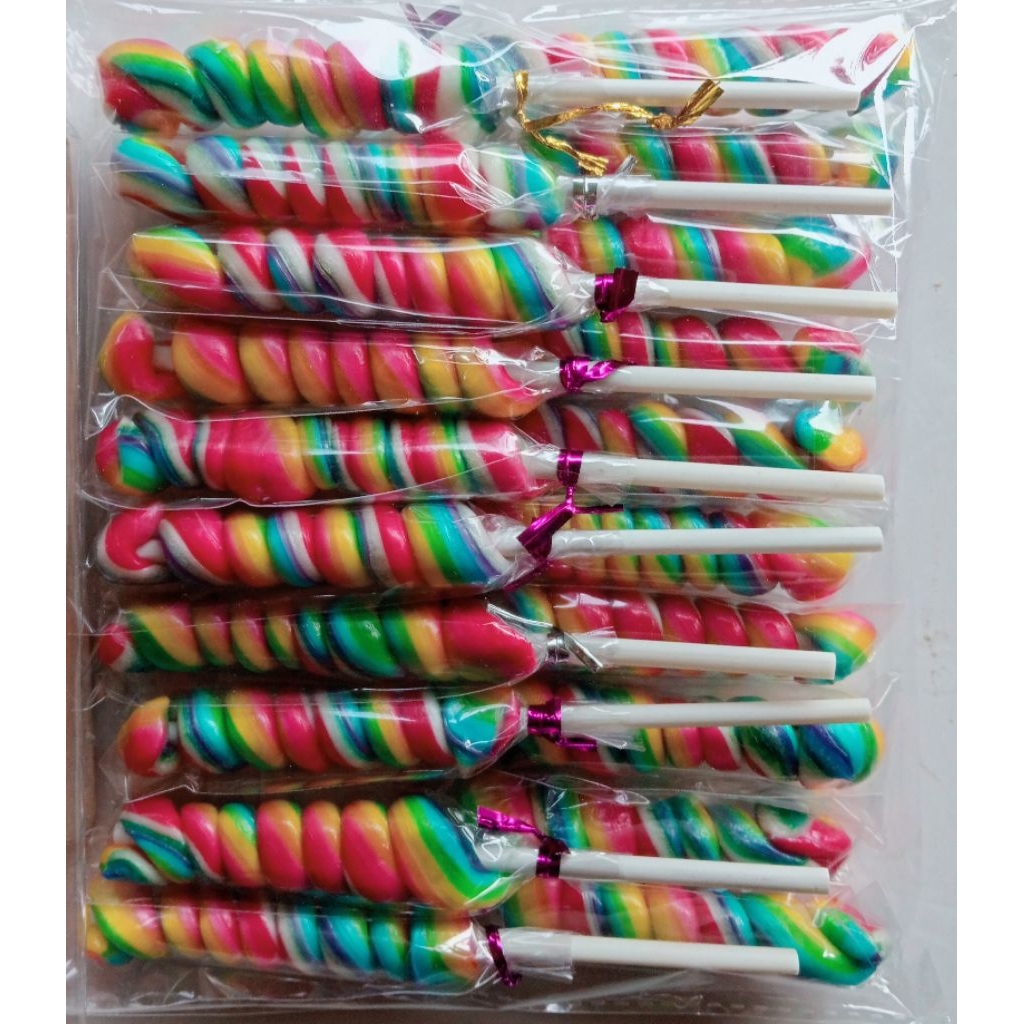 

[20pcs ulir]TERMURAH Permen viral lolipop permen lebaran