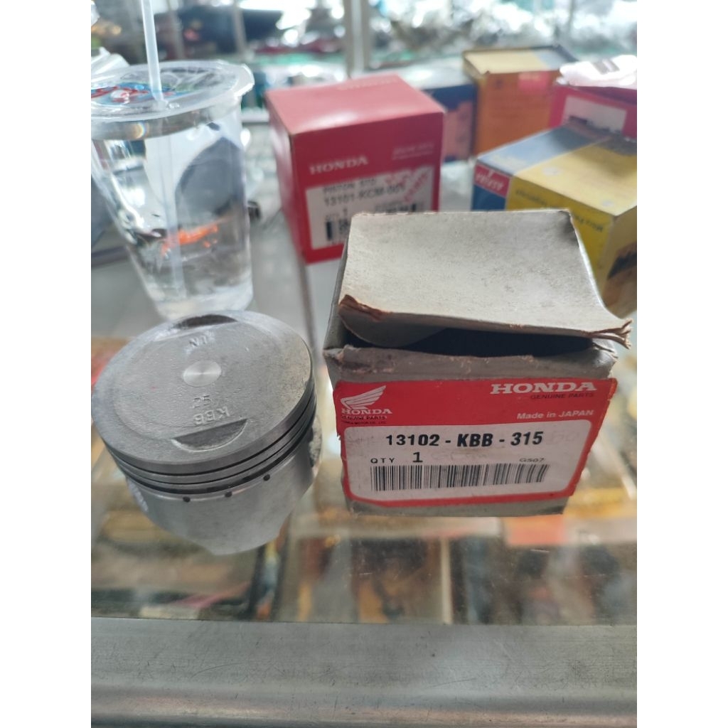 Piston seher (piston only) original tiger Japan os 25 0.25 13102-KBB-315 MADE IN JAPAN