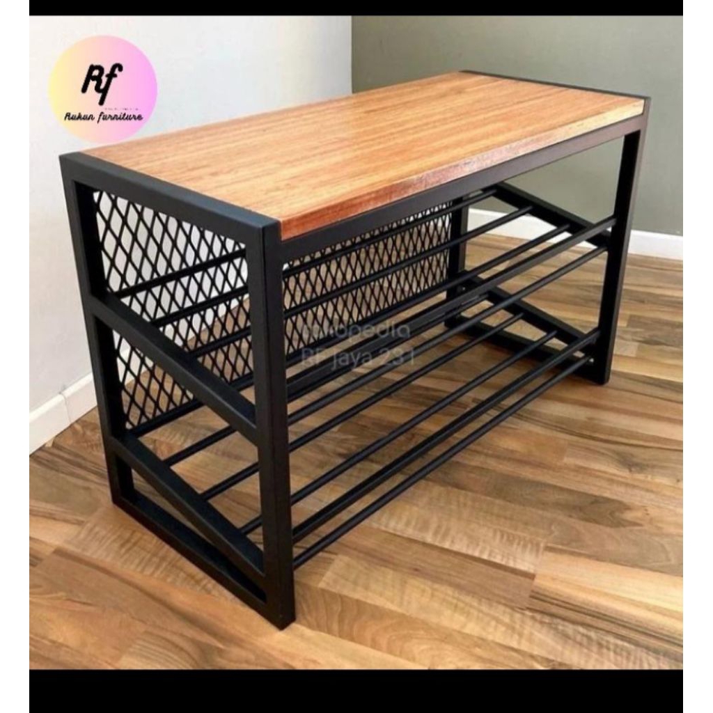 rak sepatu industrial modern