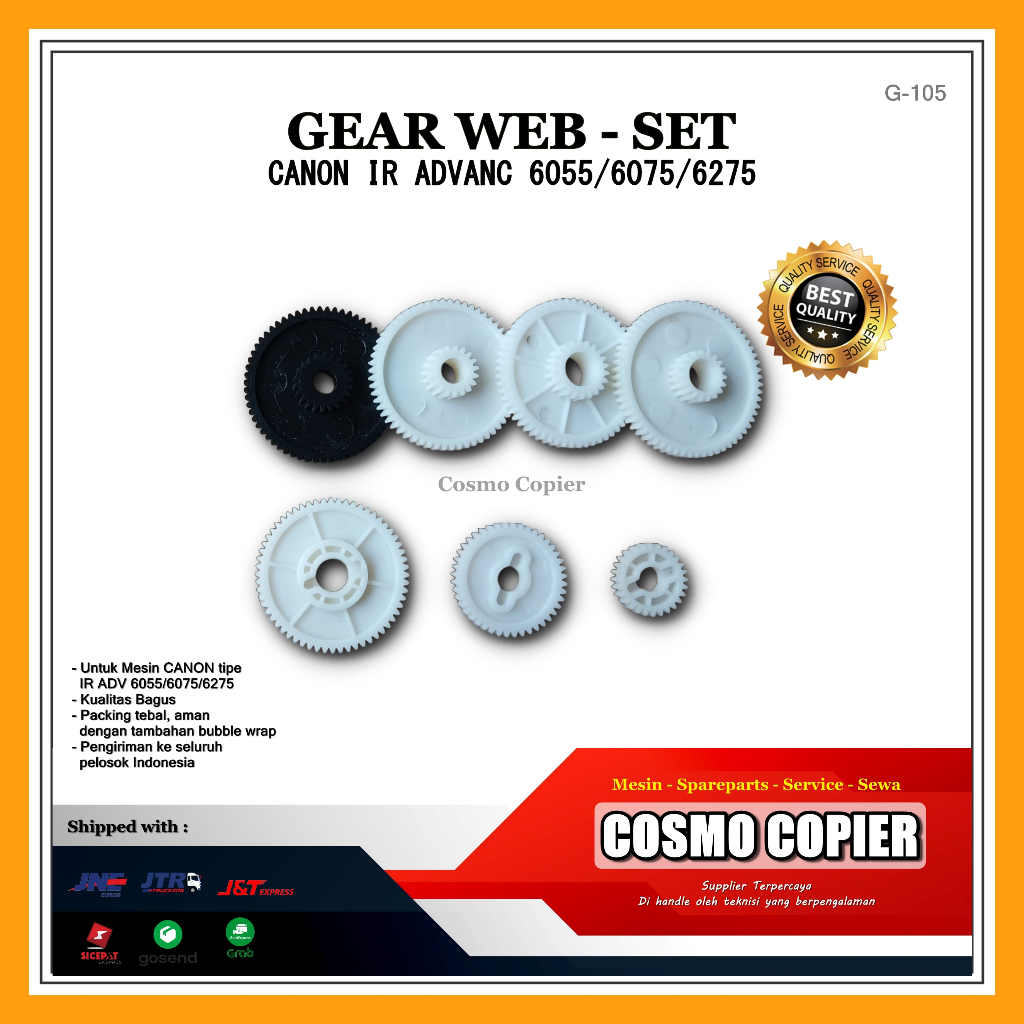Gear Web IR ADVANCE 6055 SET ISI 7 GEAR