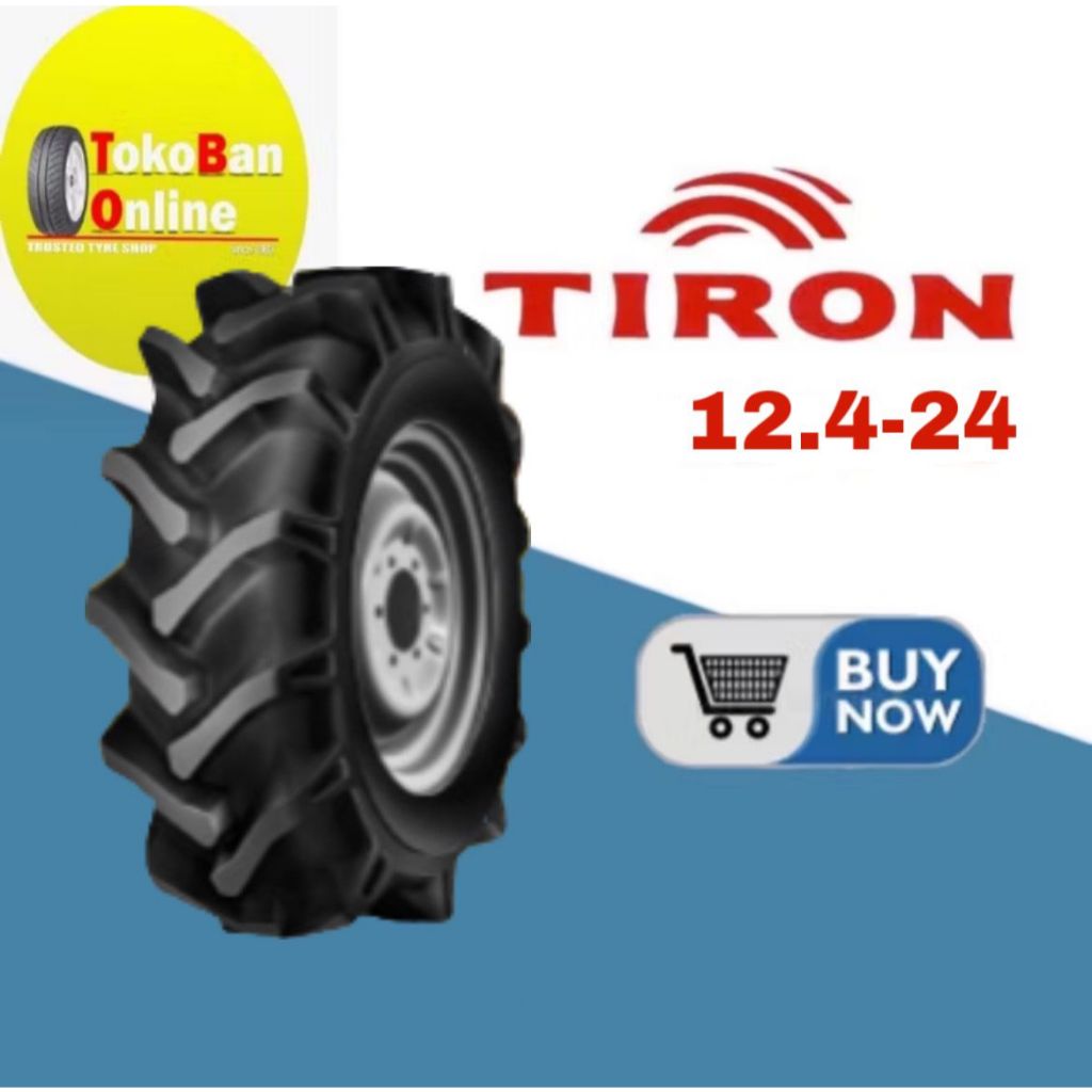 Ban Traktor Tiron 12.4-24 6PR 603 R1W Tracktor YANMAR KUBOTA