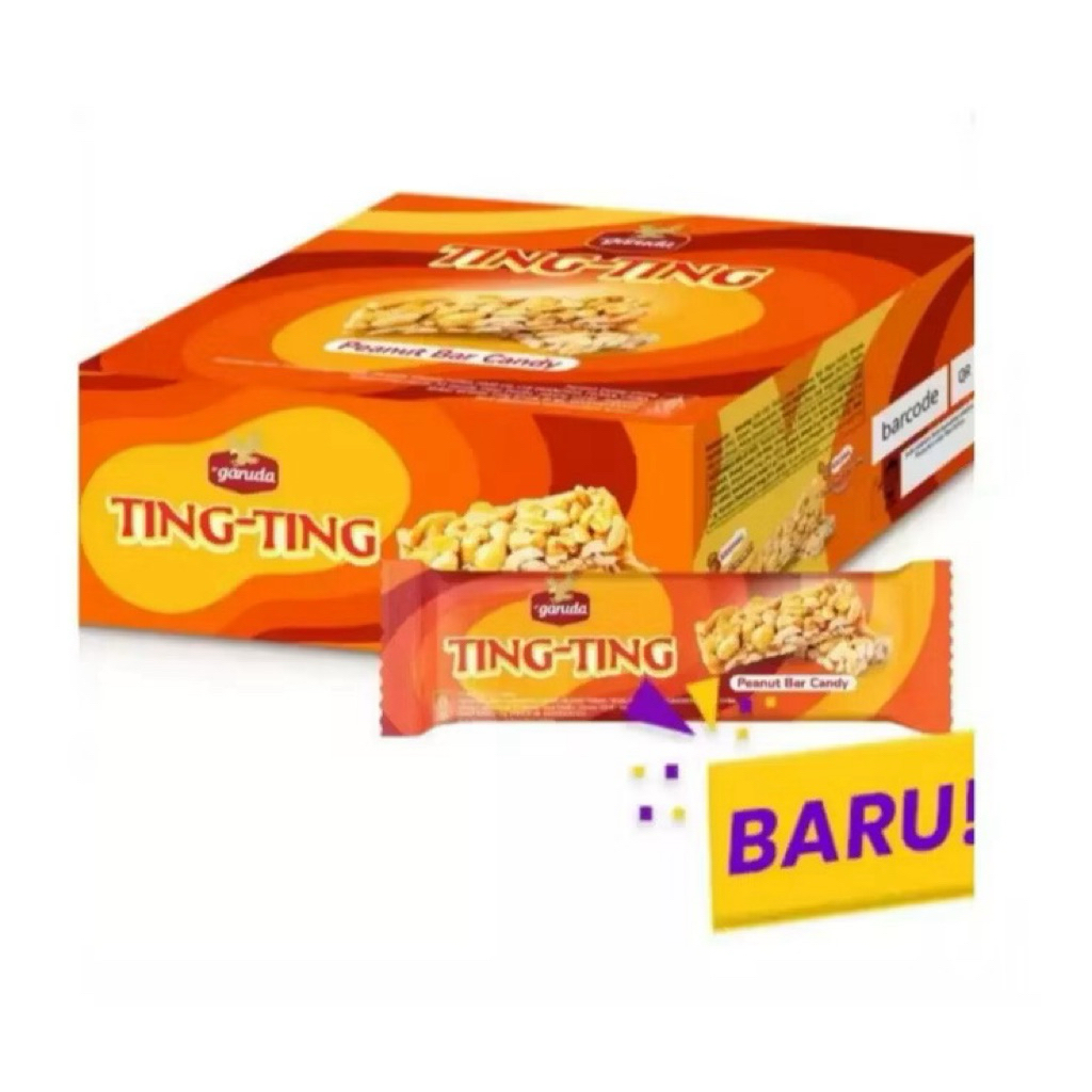 

Ting Ting Peanut Bar / 1 Box / 12 Pcs