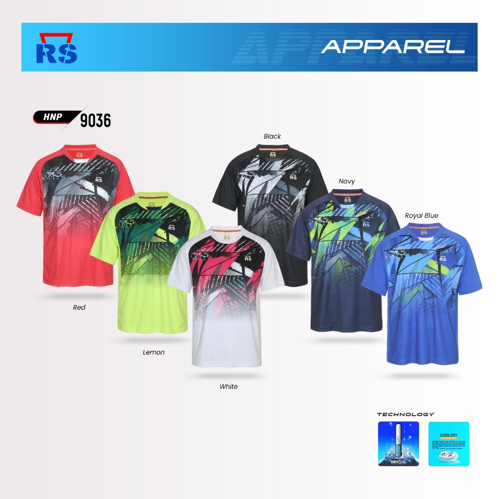 Baju Badminton Reinforce Speed RS HNP 9036