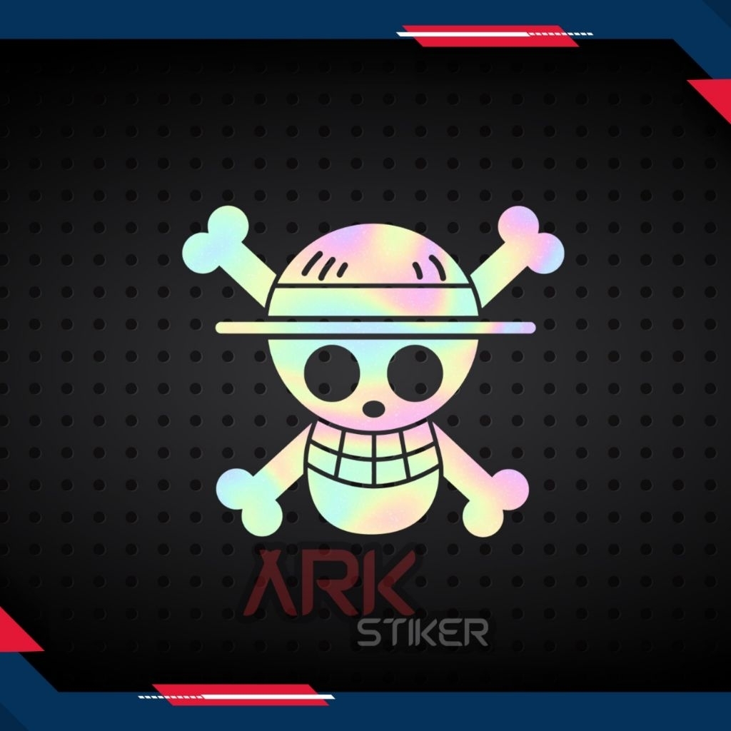 

Cutting Sticker One Piece Skull