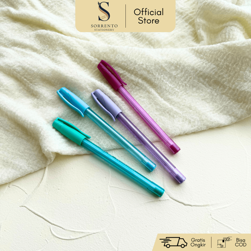 

Pulpen Faber-Castell Tripen Bold - Tinta Hitam ORIGINAL