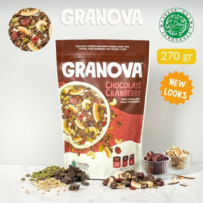 

Granola Chocolate Cranberry 270gr 870224