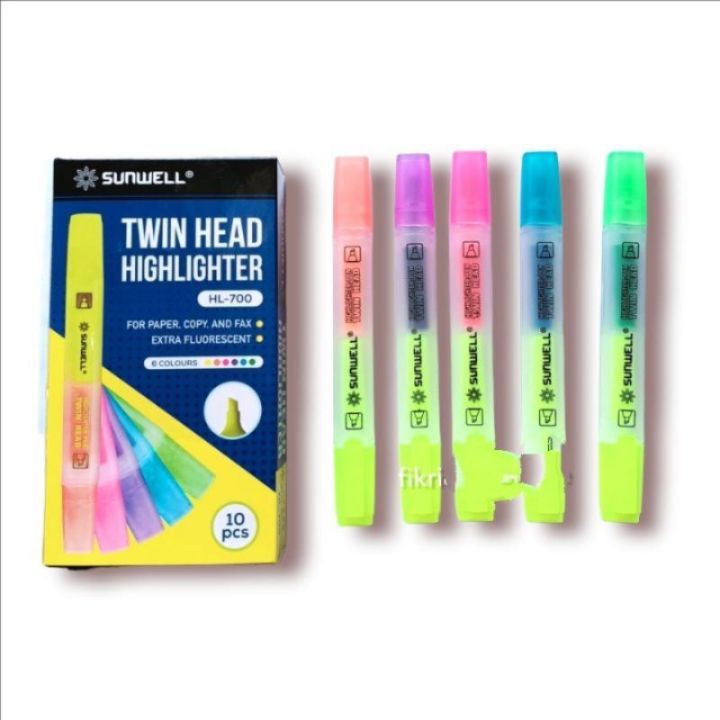 

JUAL HIGHLIGHTER SUNWELL HL700 TWIN HEAD