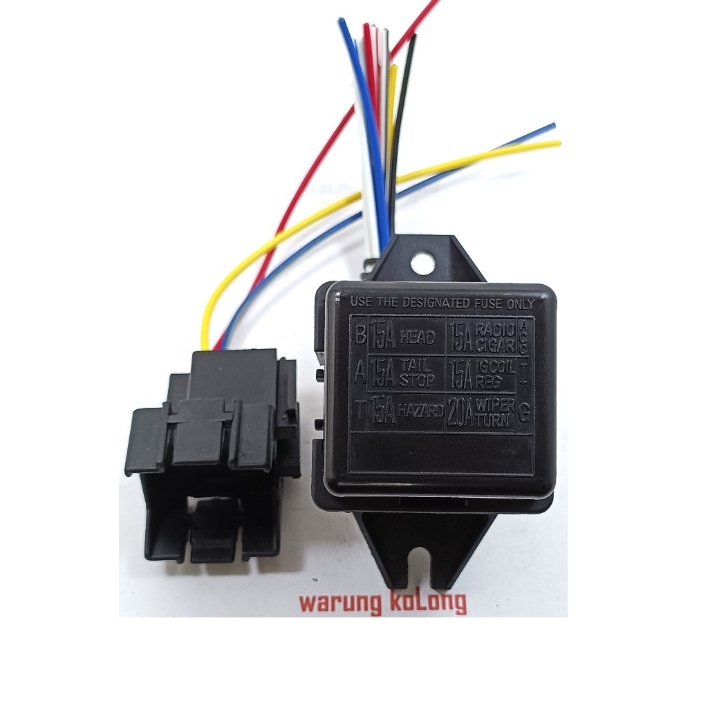 Fuse Box Carry Extra Futura T120SS kotak tempat sekring Suzuki ST200