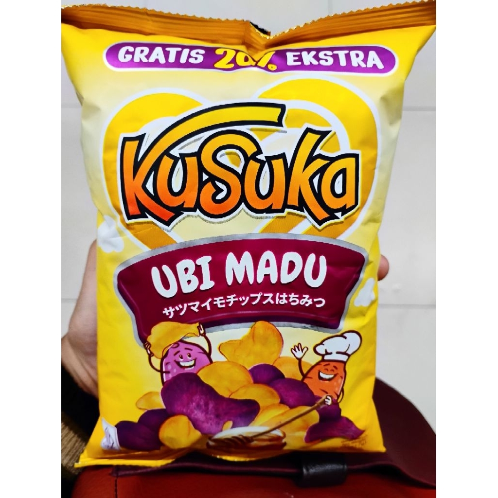 

Kusuka Keripik Rasa UbI Madu/Ubi BBQ 42Gr