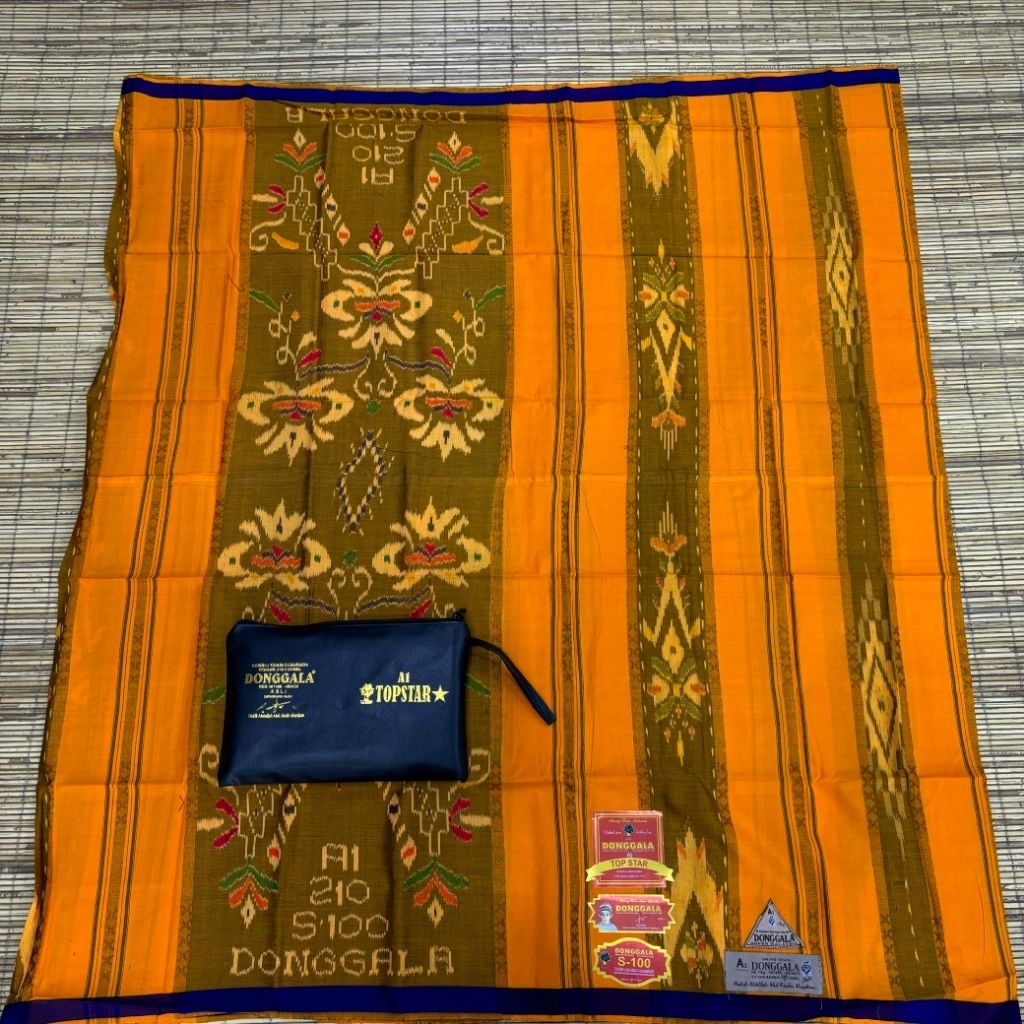 SARUNG TENUN SAMARINDA PENANG 210/2 DOBLE (DONGGALA) A1 210  S-100 SEMI SUTRA