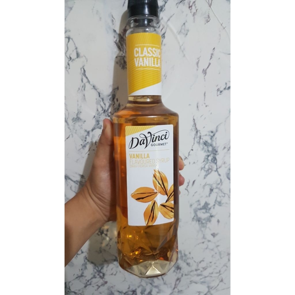 

syrup vanilla Davinci