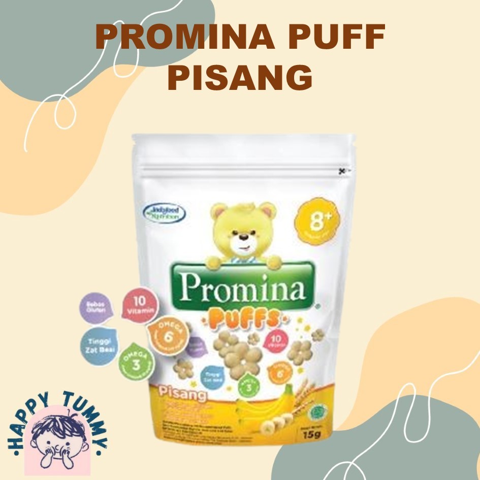 Promina Puff 15 gram. cemilan bayi. PCS