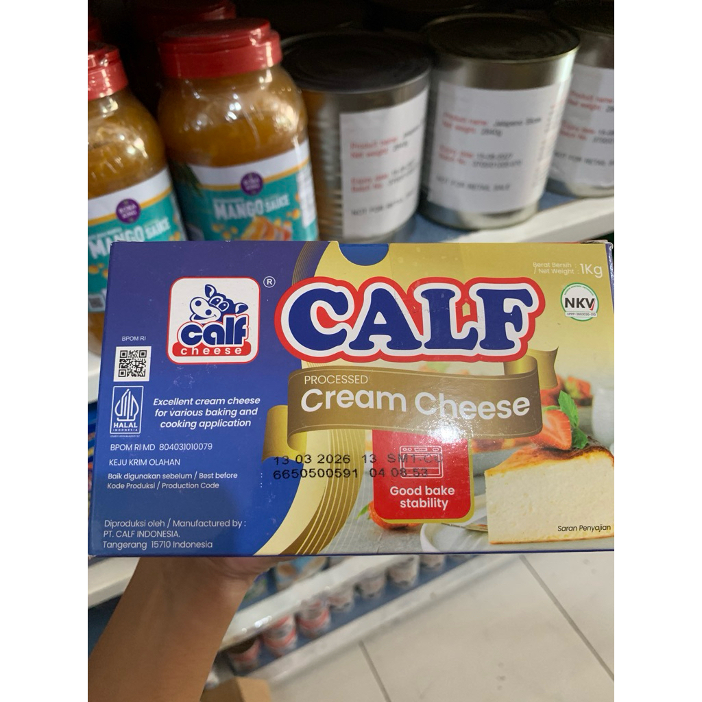 

Calf cream cheese 1kg