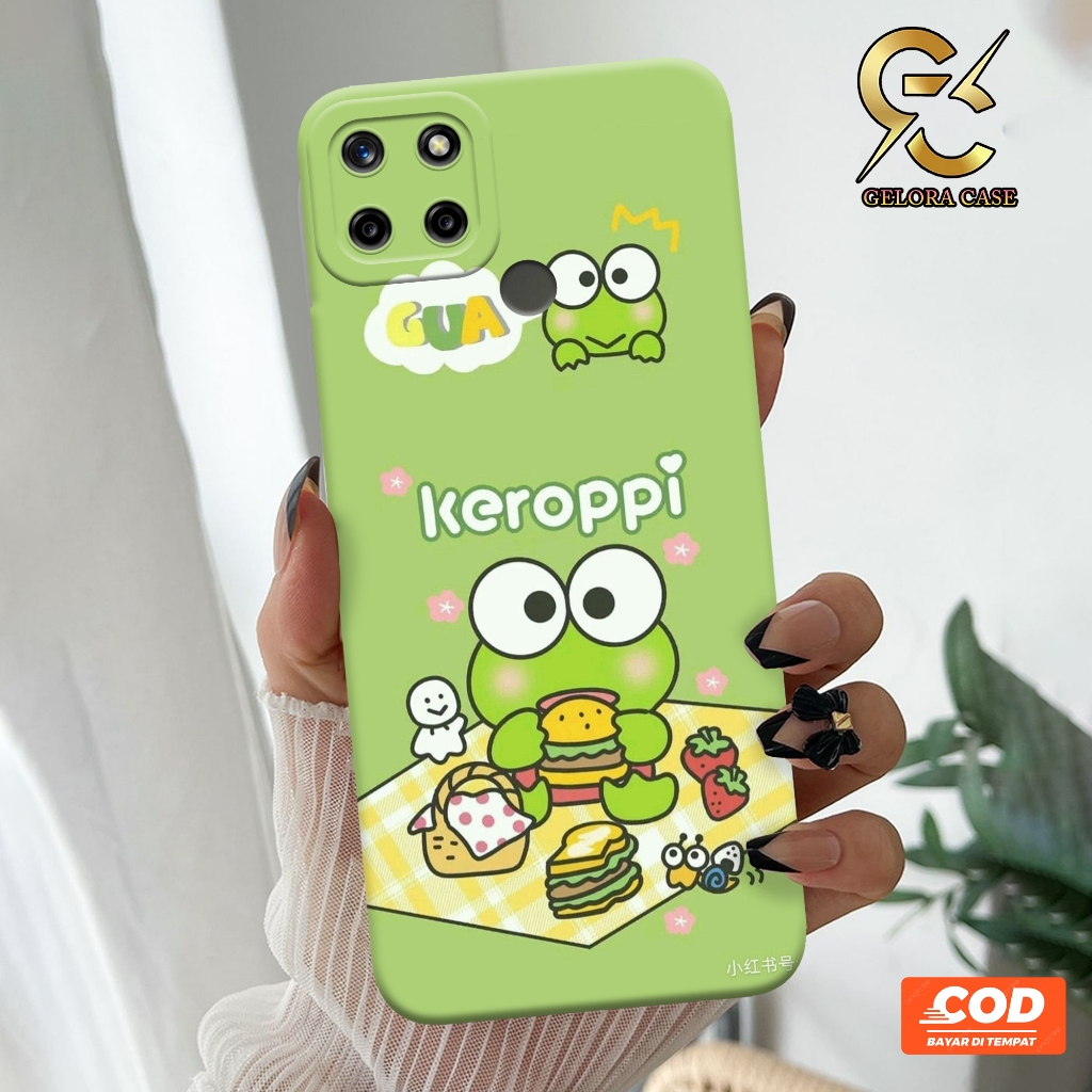 Softcase Realme C25Y - Geloracase - Casing Realme C25Y - Motif case Lucu - Realme - Softcase Realme 