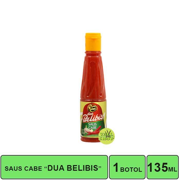 

SAUS SAMBAL DUA BELIBIS BOTOL 135 ML / SAUS CABE DUA BELIBIS / CHILI SAUCE. (AGG)