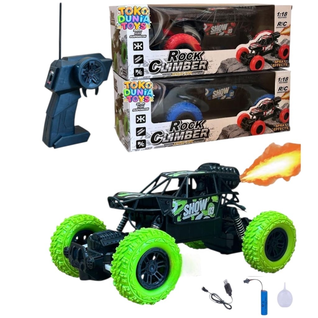 Mobil Remote Control Rc super speed climbing car mainan mobil JEEP OFFROAD