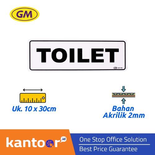 

GM LABEL TOILET (BESAR)