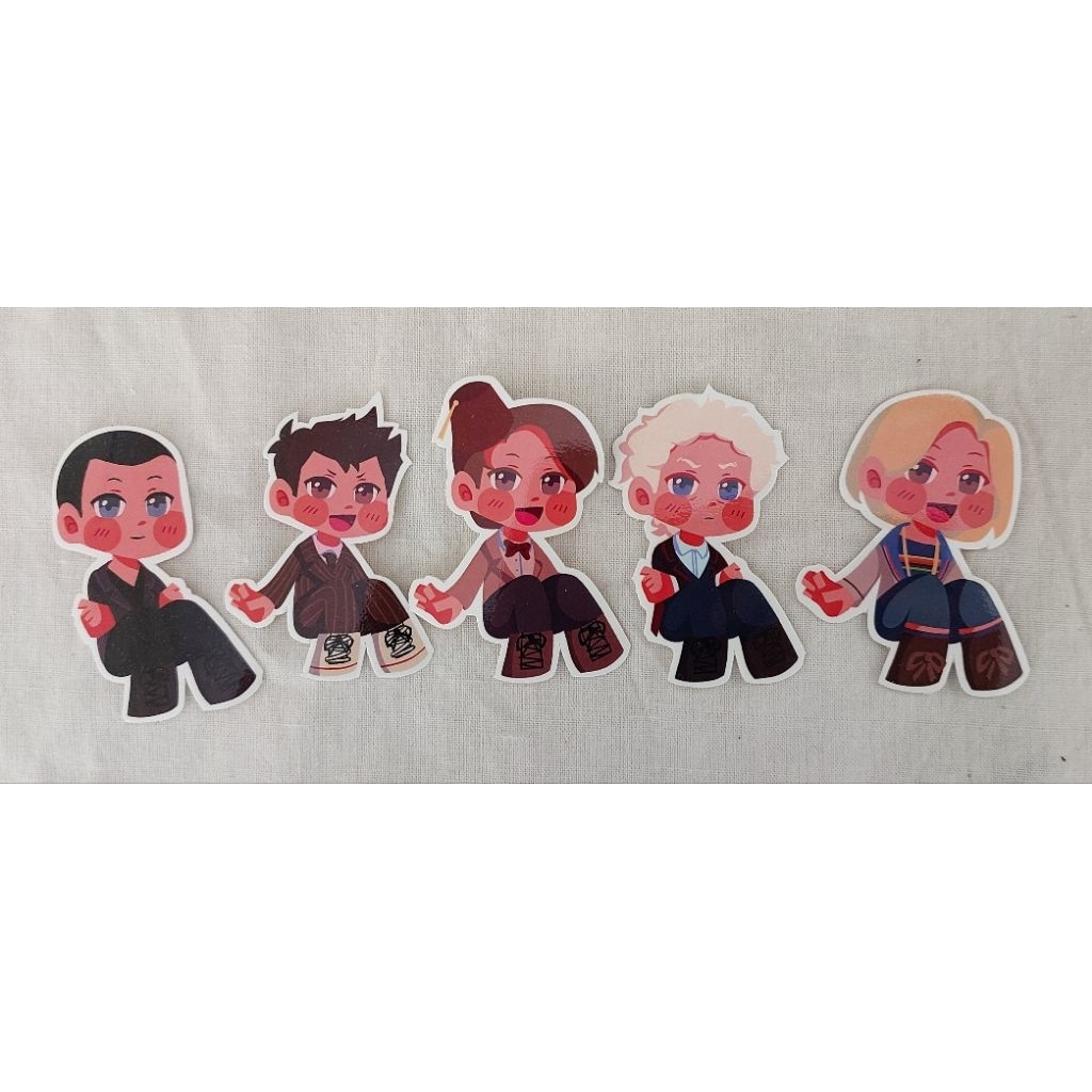 

Sticker Doctor Who 9th, 10th, 11th, 12th, 13th Doctor