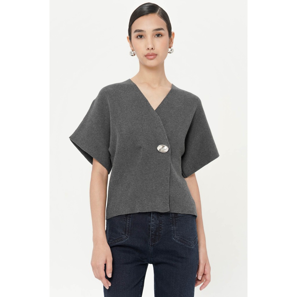 COMFORTKNIT - Palomo Wrap Knit Top