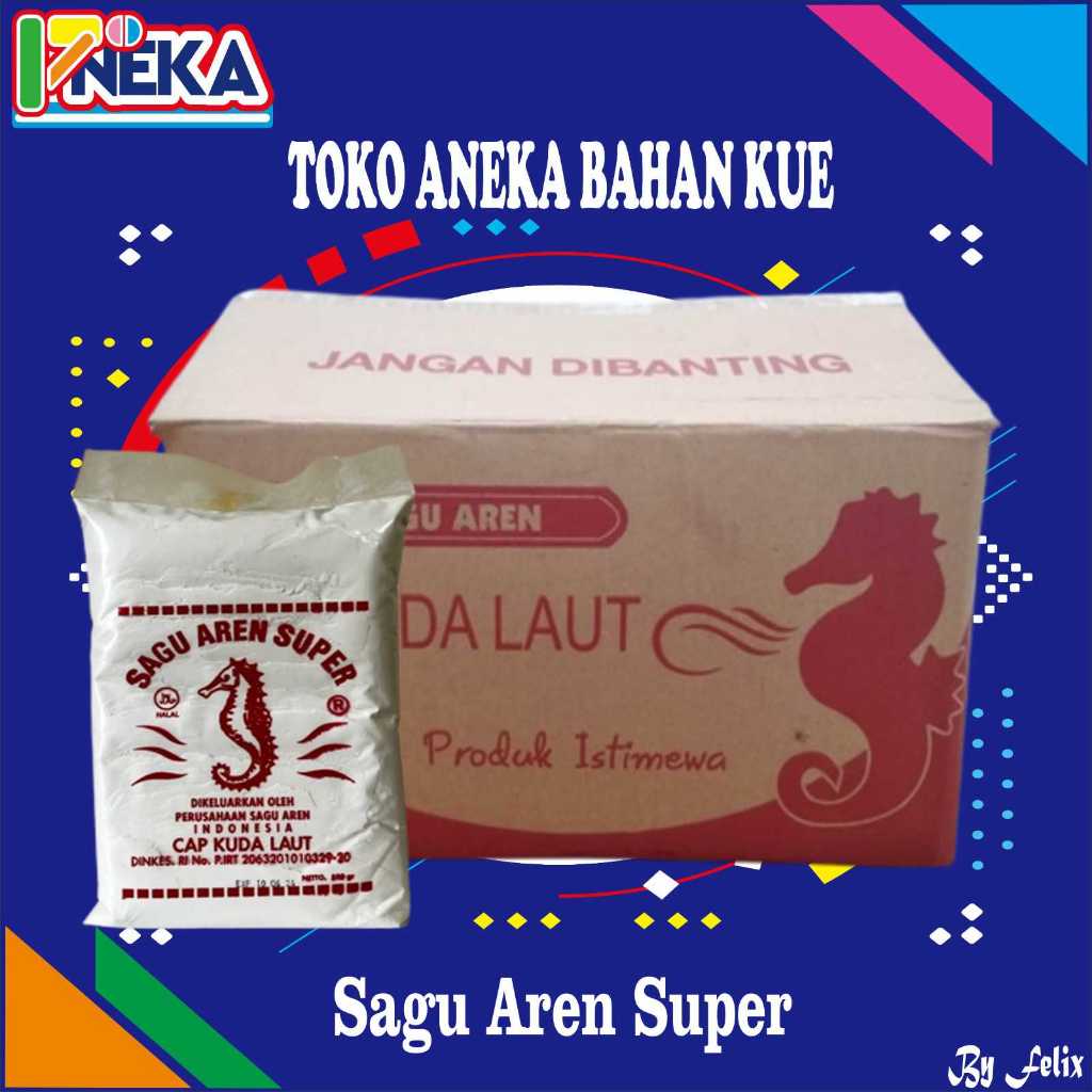 

Sagu aren super 1 dus kemasan 500gr