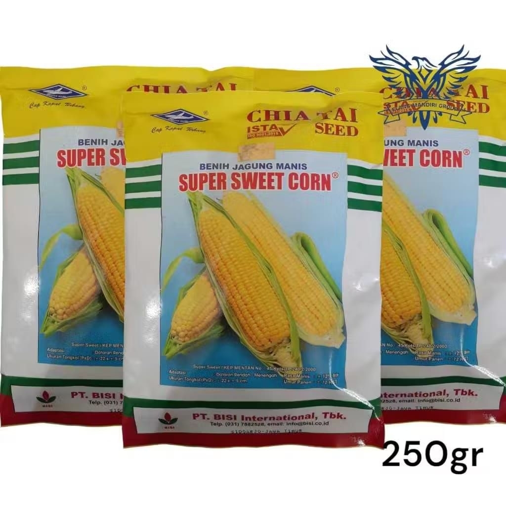 

Super Sweet Corn 250gr Benih Jagung Manis Kapal Terbang