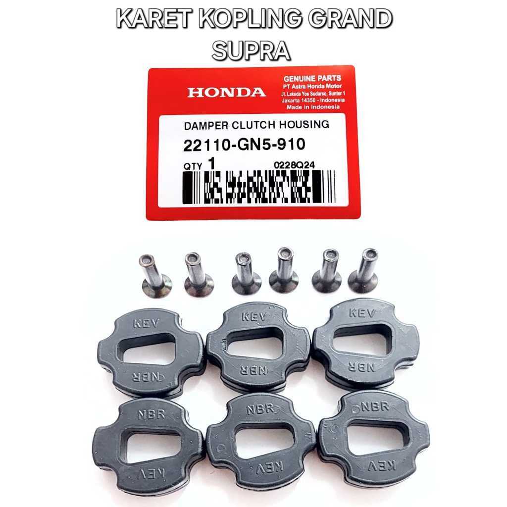 KARET KOPLING GRAND SUPRA 22110-GN5-910 ORIGINAL
