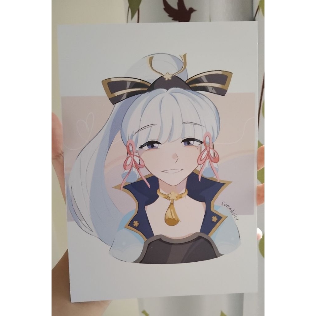 

Art Print A5 Kamisato Ayaka Genshin Impact