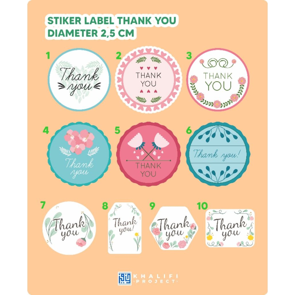 

STICKER THANK YOU/STIKER TERIMAKASIH/STIKER CUTTING/STIKER LABEL JUALAN/BAHAN CROMO