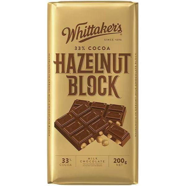 

Whittaker's Block Dark Almond 62% Cocoa 200g / original australia 100%