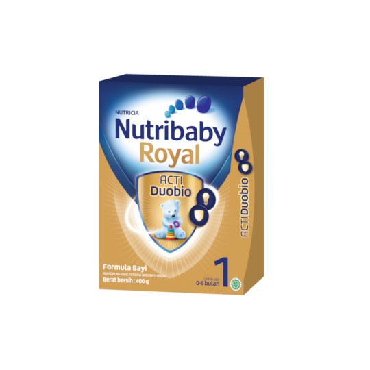 NUTRIBABY ROYAL 1 400 GR - SUSU UNTUK BAYI USIA 0-6 BULAN / NUTRIBABY ROYAL 0 6 BULAN