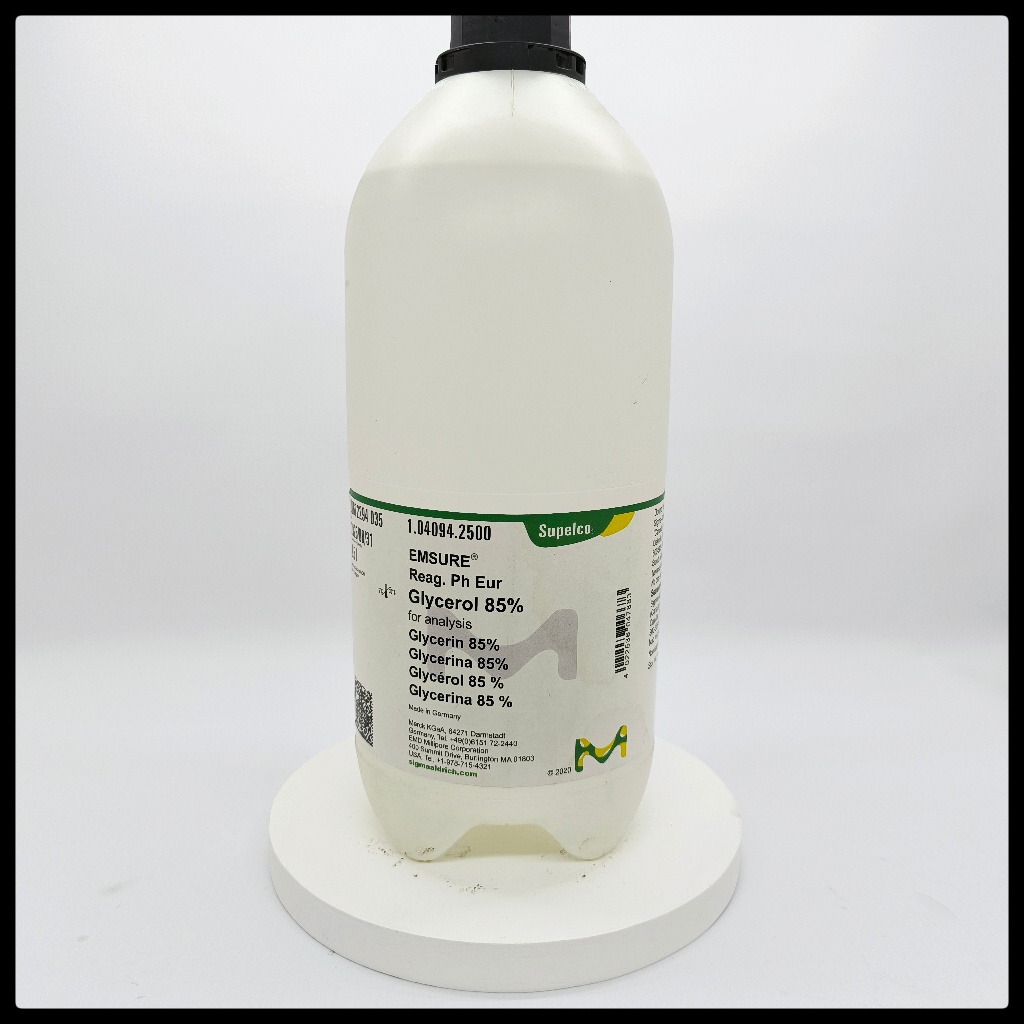 GLYCEROL 85% PRO ANALISIS  Merck 104094 / GLISEROL / C3H8O3 (REPACK)