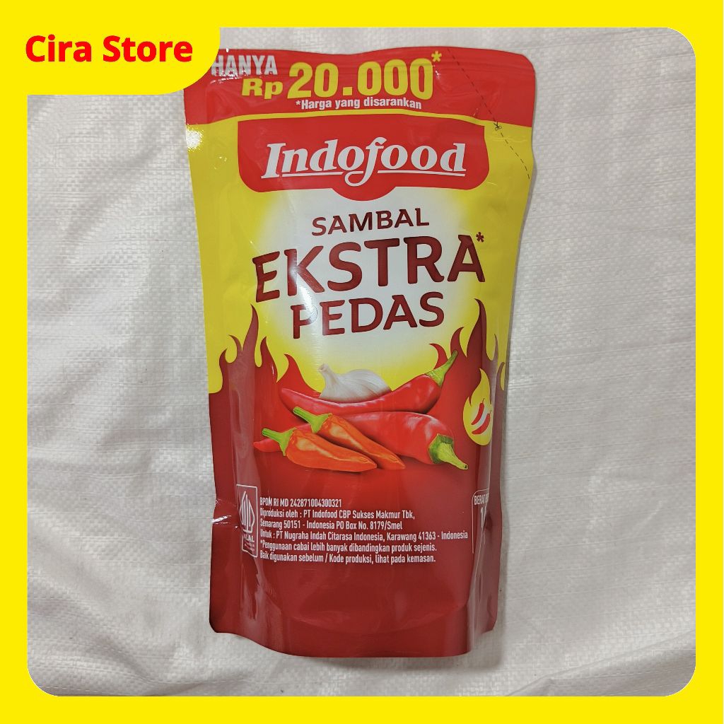 

Indofood Sambal Ekstra Pedas 1kg
