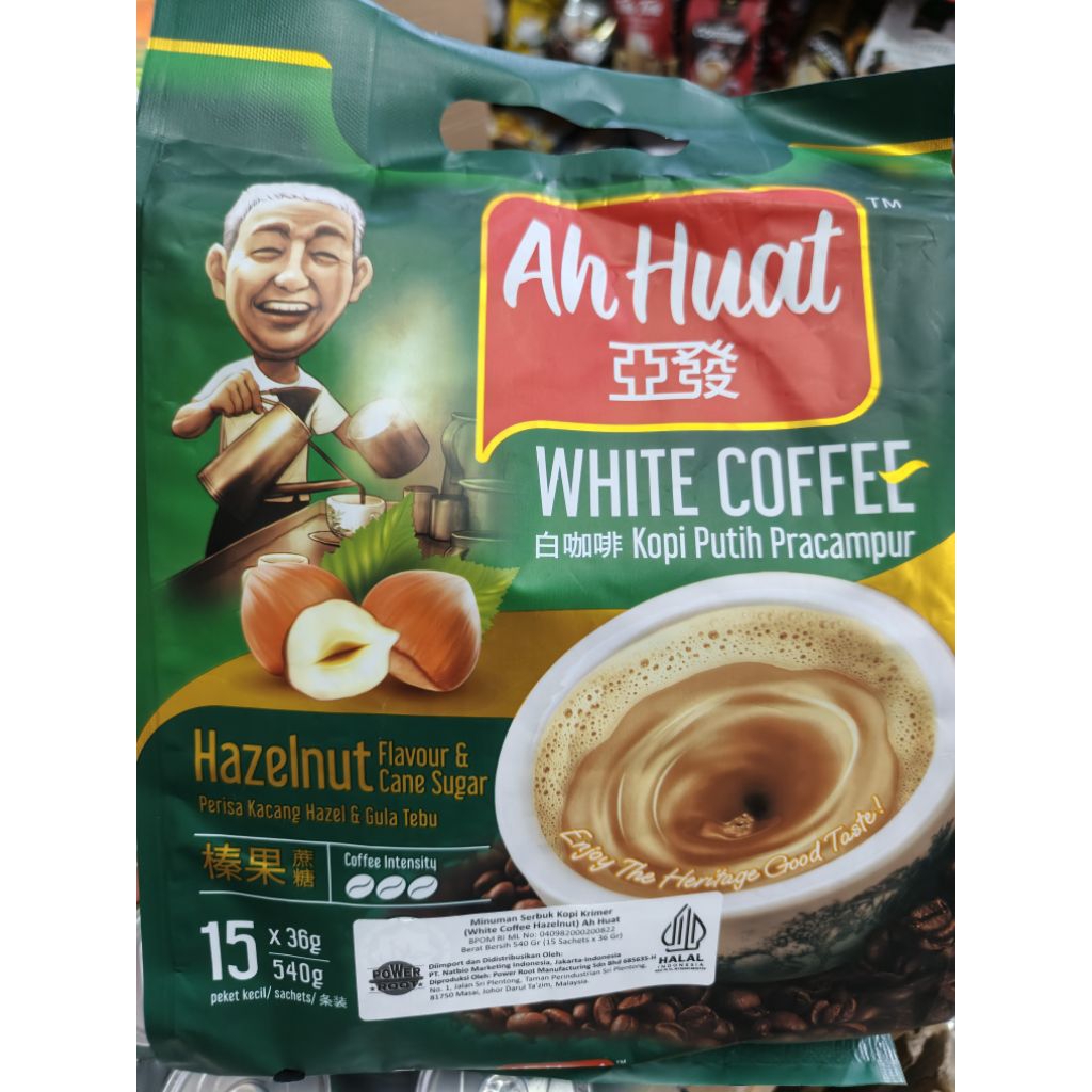 

Ah Huat White Coffee Hazelnut