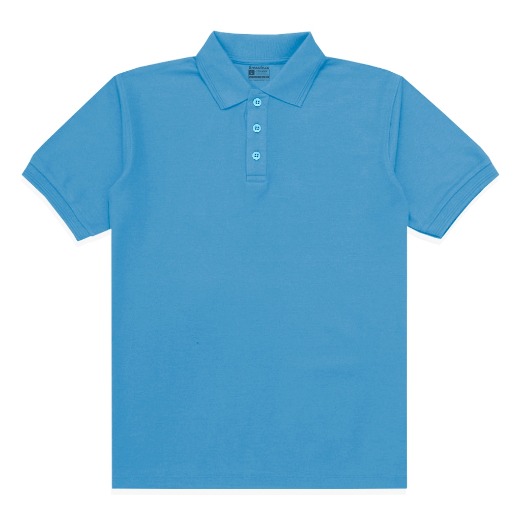 Greazzle.co - Polo Shirt Polos Biru Terkeren T-Shirt Baju Santai Baju Kerja Baju Kerah Brand Quality