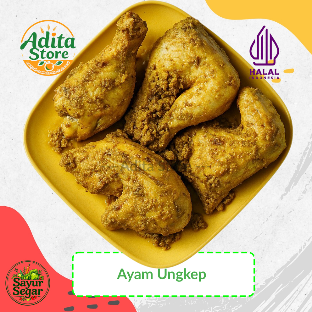 

Ayam Ungkep Bumbu Kalasan Premium Sultan