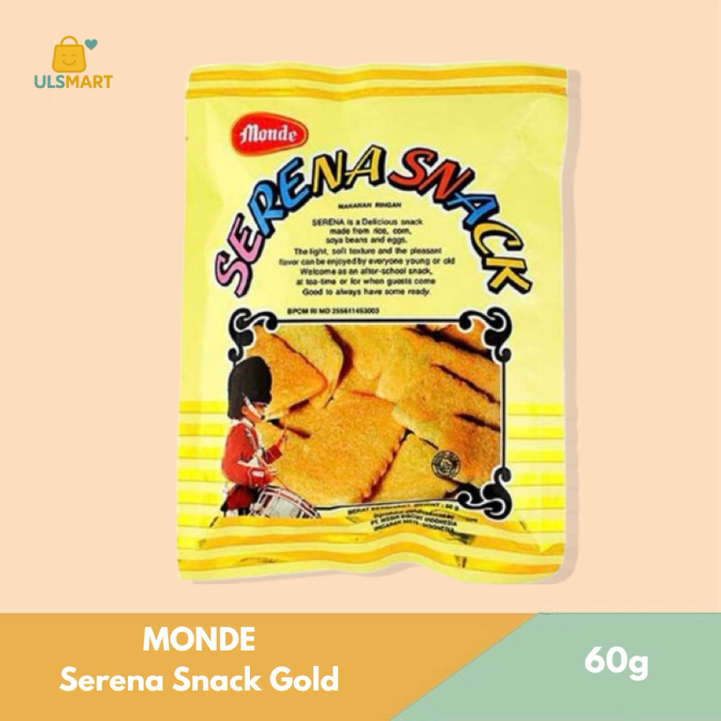 

MONDE Serena Snack Gold 60 g