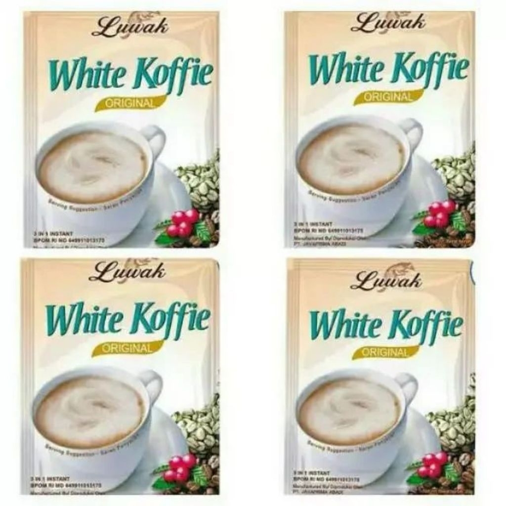 

luwak white coffe 1 renteng isi 10 sachet