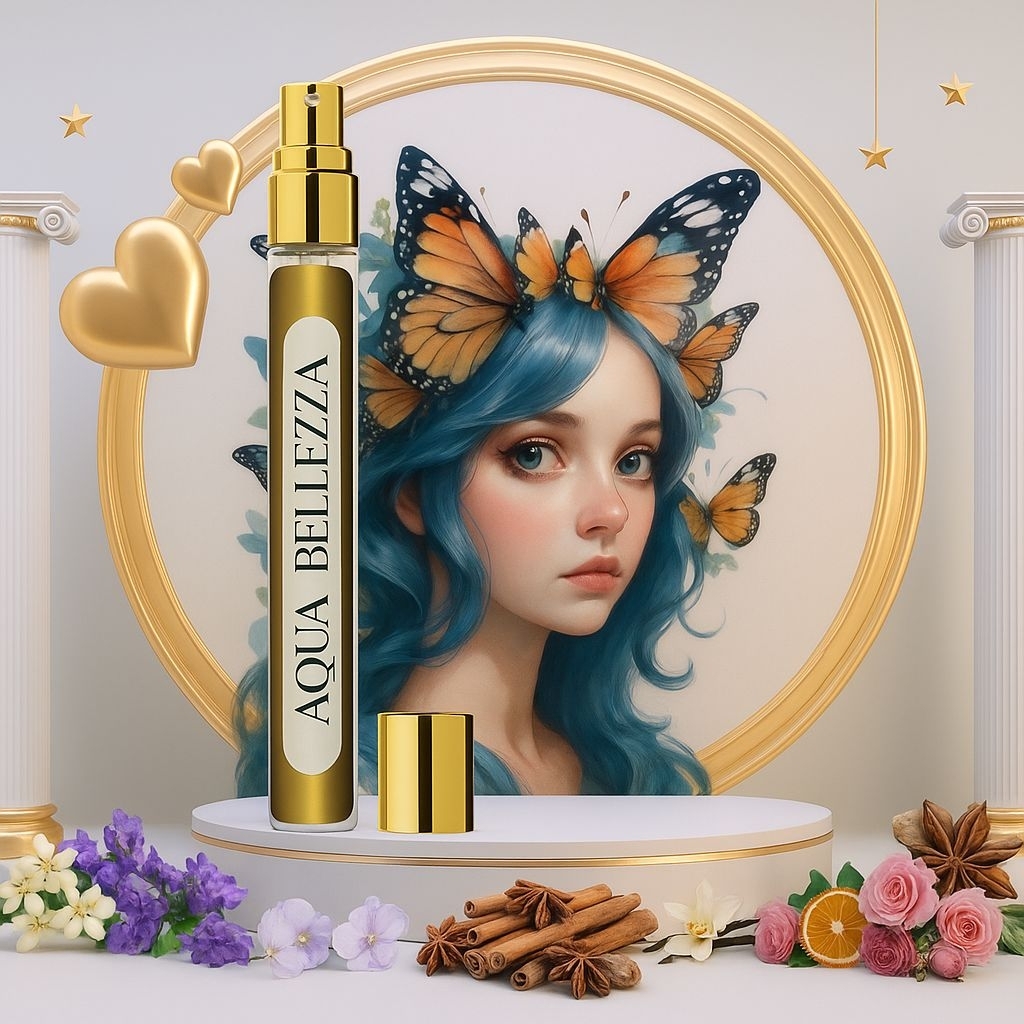 Aqua Bellezza – Parfum Wanita Extrait de Parfum Tahan 8–12 Jam | Aroma Segar Air Laut & Bunga by MSD