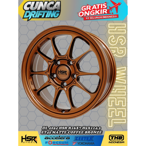 VELG RACING MURAH UNTUK GRANDMAX LUXIO APV ERTIGA HSR DL R16 BRONZE VELG MOBIL ERTIGA RING 16