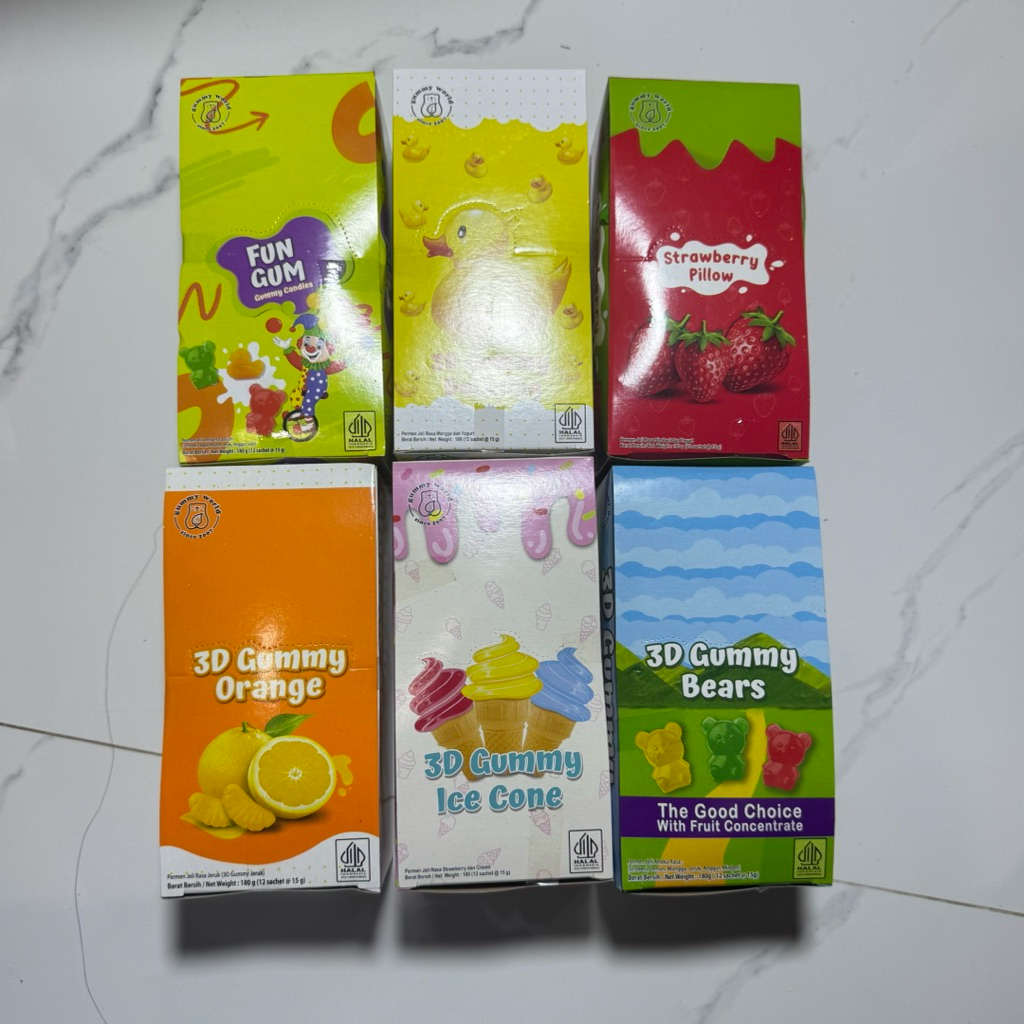 

Jelly permen Promo! kenyal dan yummy