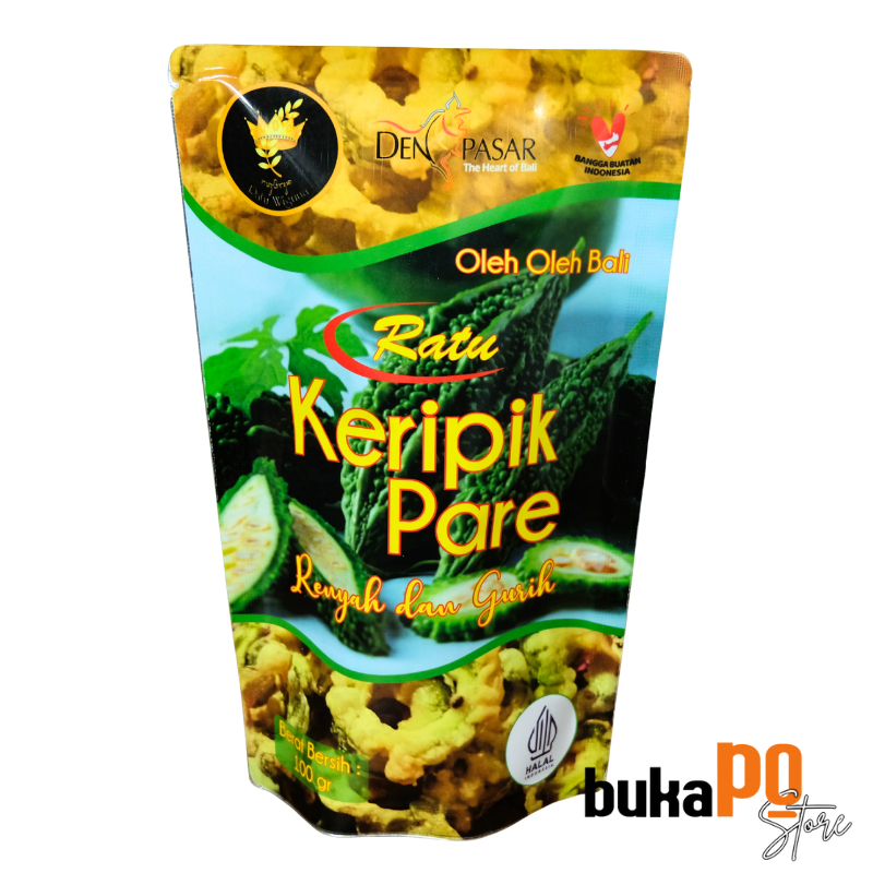 

RATU WIGUNA KERIPIK PARE (KHAS BALI) COCOK UNTUK OLEH-OLEH TIGA RASA (ORIGINAL/BBQ/BALADO)