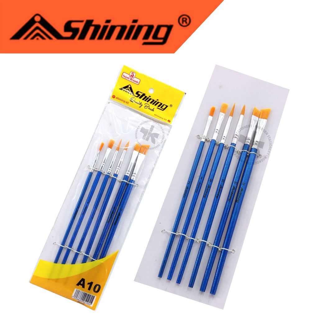 

KUAS LUKIS SHINING SATU SET
