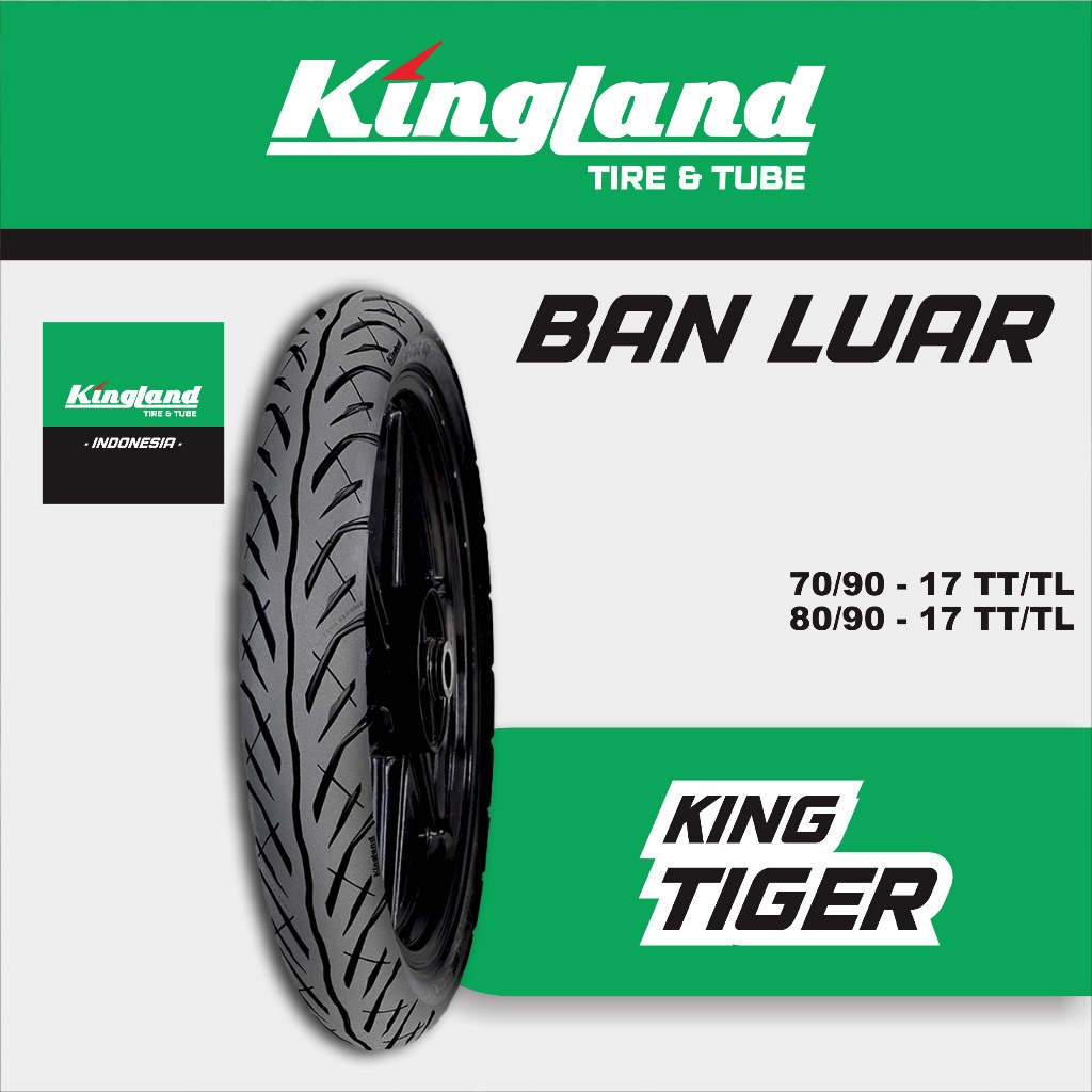 Ban Luar Motor KINGLAND - King TIGER BEBEK ring 17