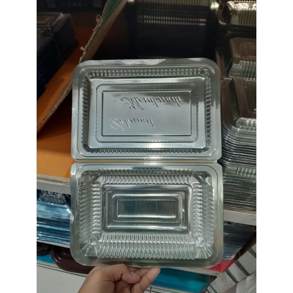 MIKA KOTAK MAKAN AG KOTAK B 3A / B 3C ISI 25 PCS