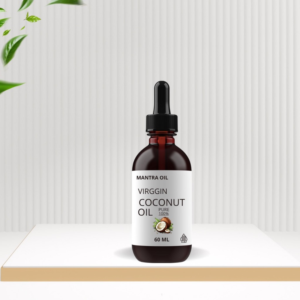 Minyak Kelapa Murni 60 ML VCO Carrier Oil Virgin Coconut Oil Produk Berkualiti Tinggi perawatan ramb