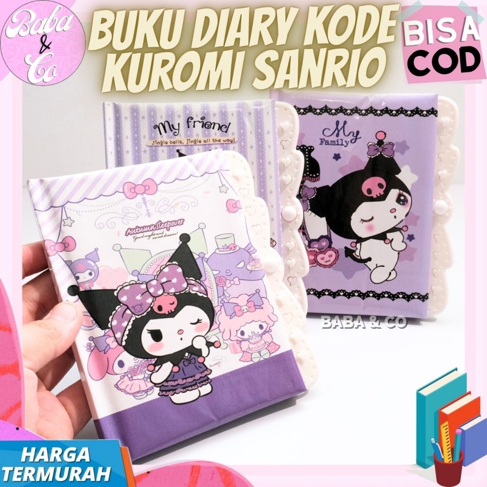 

BUKU DIARY KODE KUROMI LUCU UNIK BUKU DIARY KUNCI KODE KUROMI BUKU TOMBOL KUROMI LUCU UNIK NOTEBOOK CODE KODE KUROMI BUKU RAHASIA KUROMI LUCU COD