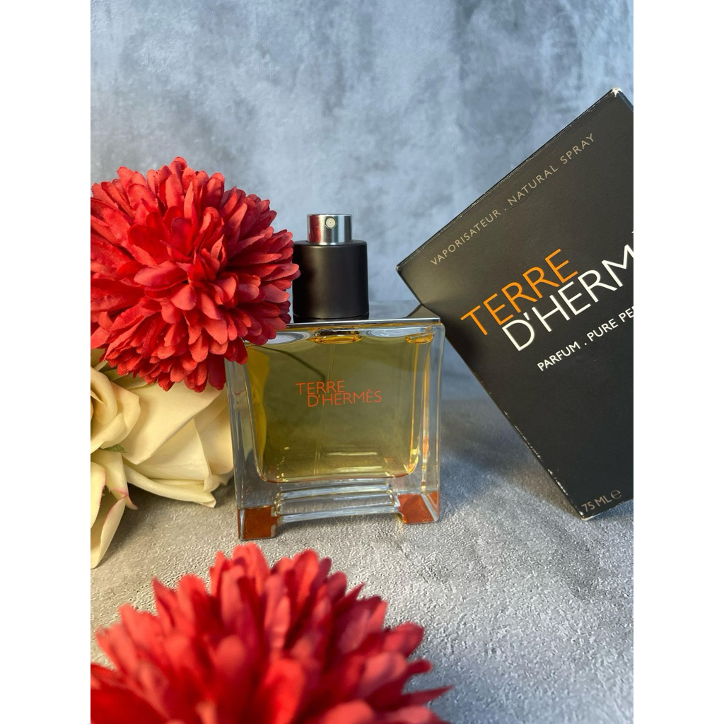 Preloved Hermes Terre D’Hermes for Men/Pria Perfume/Parfum Parfum 100% Ori