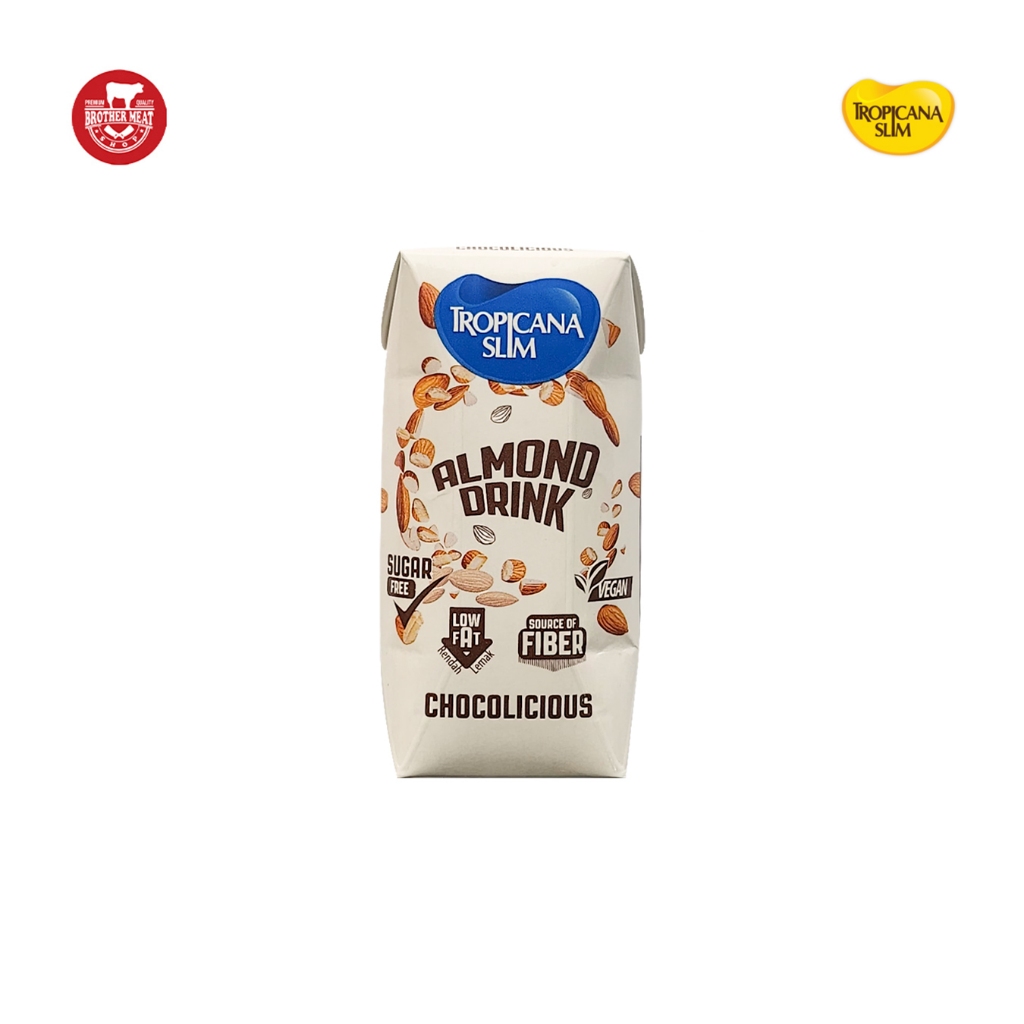 

Tropicana Slim Almond Drink Chocoliciuos 190ml - Brothermeatshop