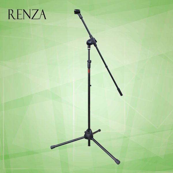 STAND MICROPHONE "RENZA" RZ-280SM STAND MIC TINGGI BERKUALITAS TINGGI /STAND MIC PANJANG RENZA ORIGI